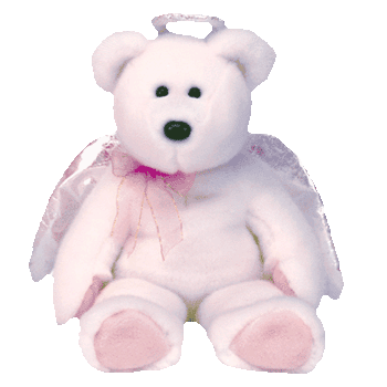 halo bear beanie baby